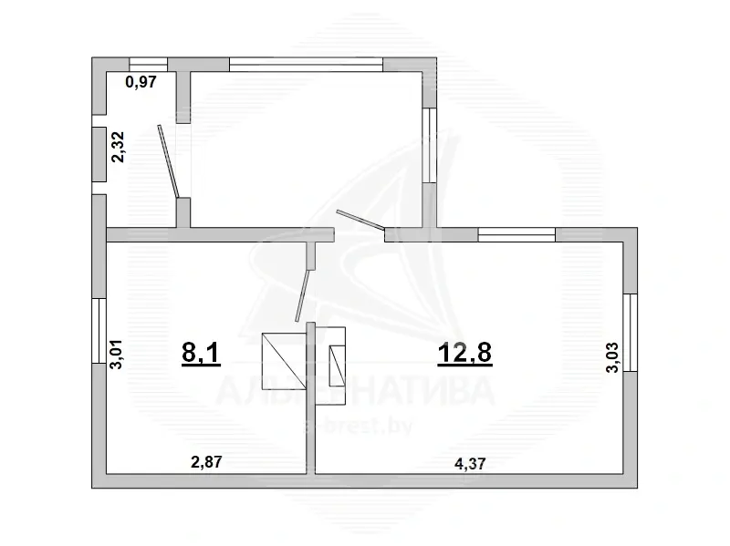 Продажа 2-этажной дачи в Вымпел УВД Брестская область, 25000USD, код 184024 - фото 19