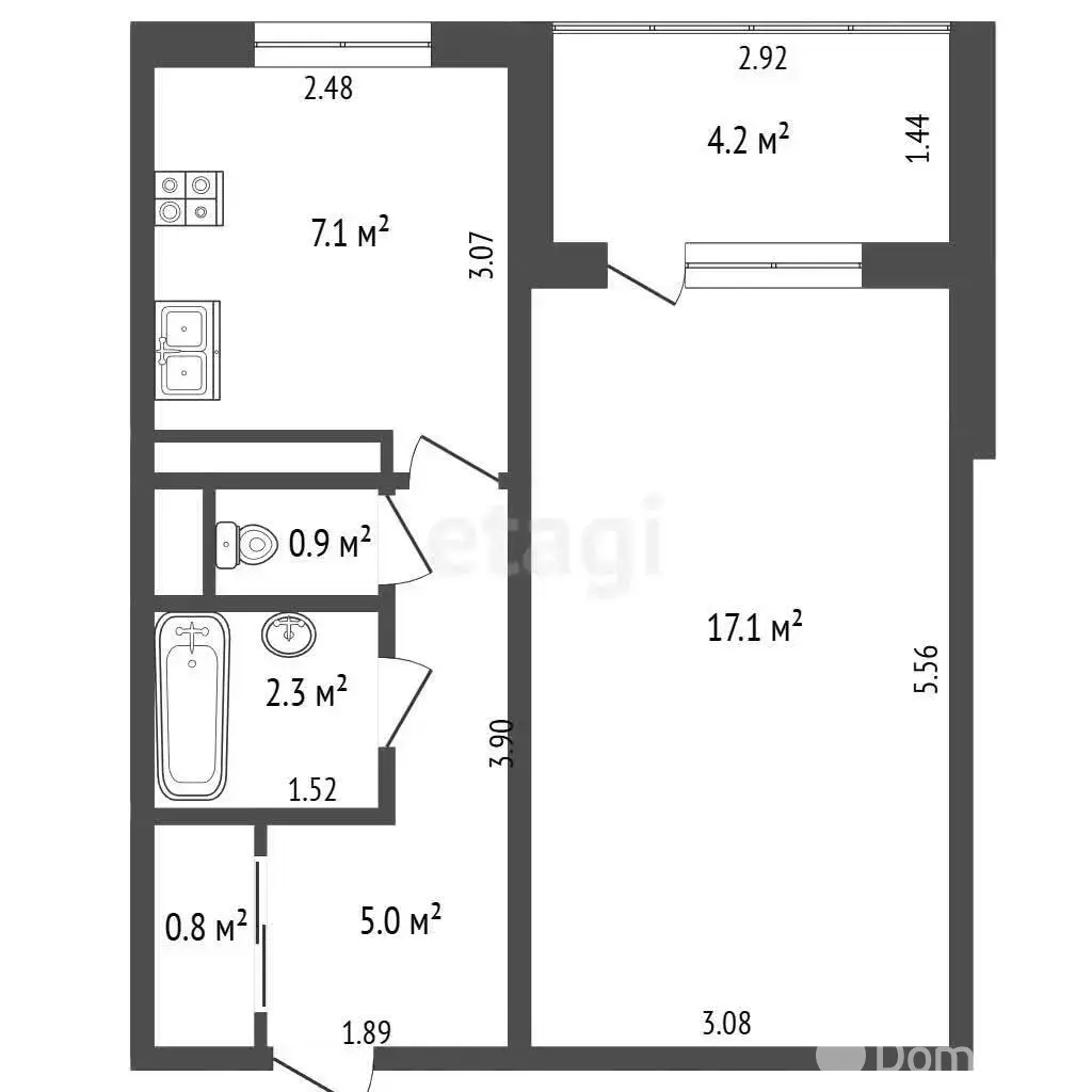 Цена продажи коттеджа, Слобода,