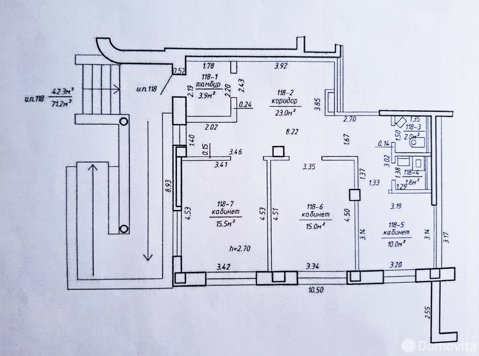 Помещение под сферу услуг в Минске, пр-т Газеты Правда, д. 9А, код 3267 - фото 3