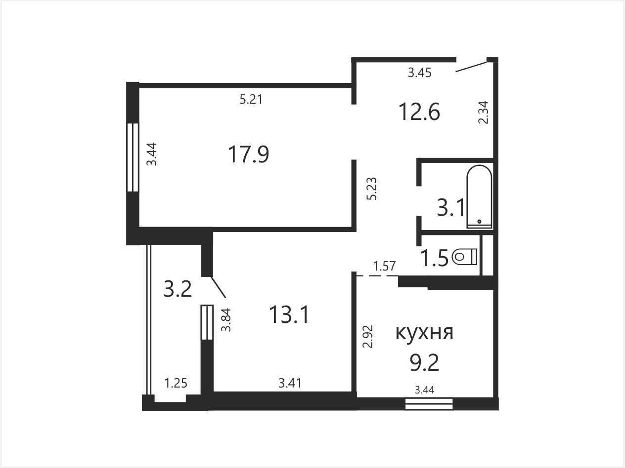 Стоимость продажи квартиры, Ждановичи, ул. Парковая, д. 3/В