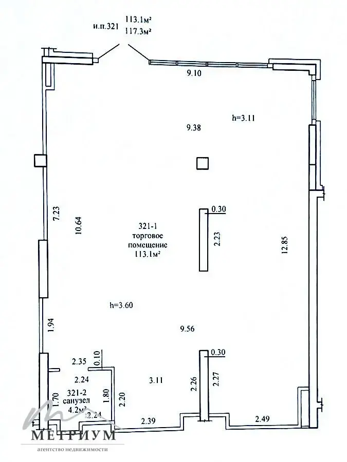 Снять офис на ул. Жореса Алфёрова, д. 12 в Минске, 2003EUR, код 16497 - фото 13