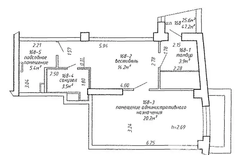 Снять офис на ул. Червякова, д. 62 в Минске, 1601BYN, код 17276 - фото 3