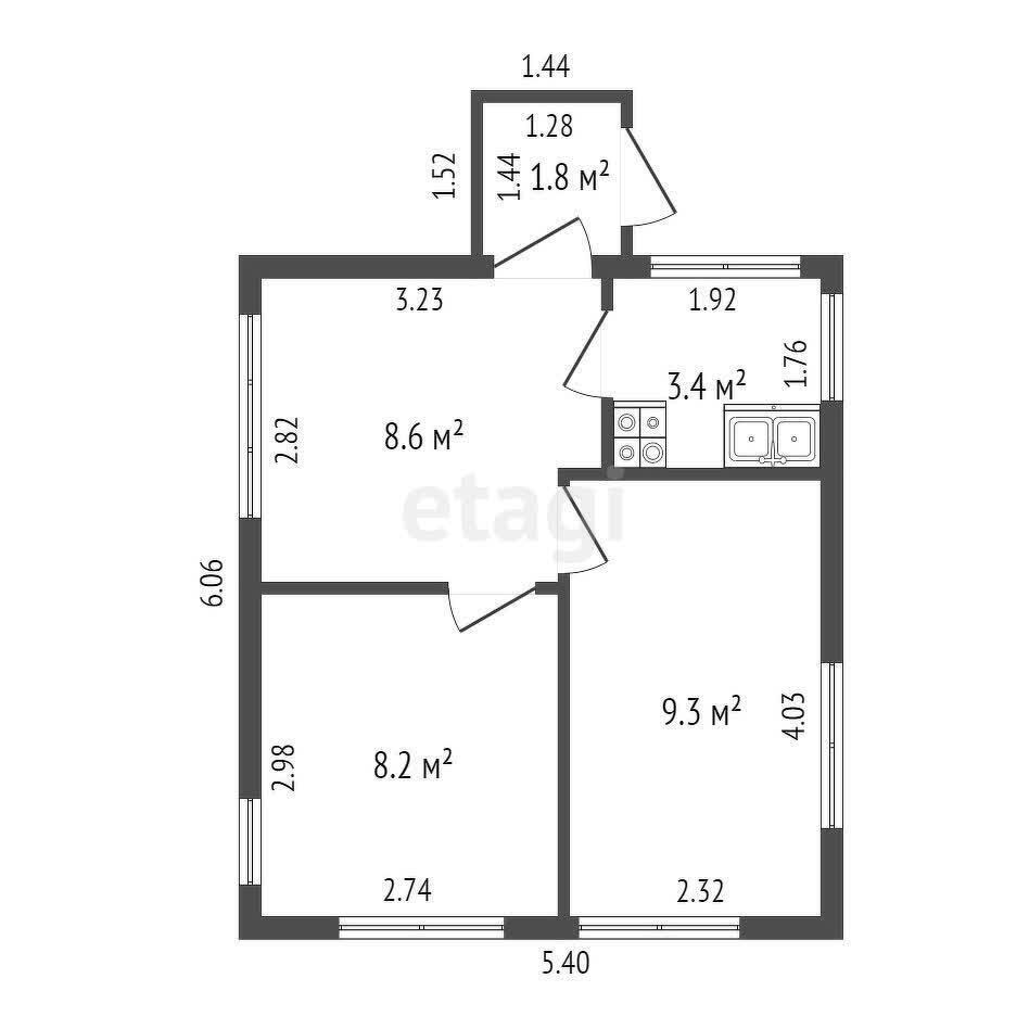 Купить 1-этажную дачу в Лысой Горе Минская область, 27500USD, код 179095 - фото 2