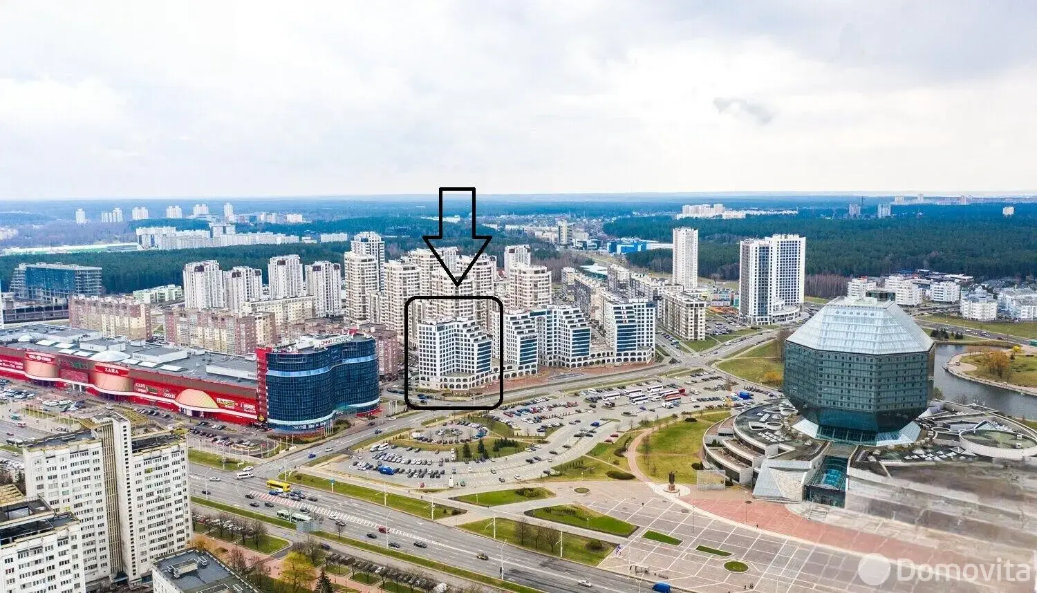 Купить торговое помещение на ул. Петра Мстиславца, д. 12 в Минске, 63000EUR, код 999038 - фото 2