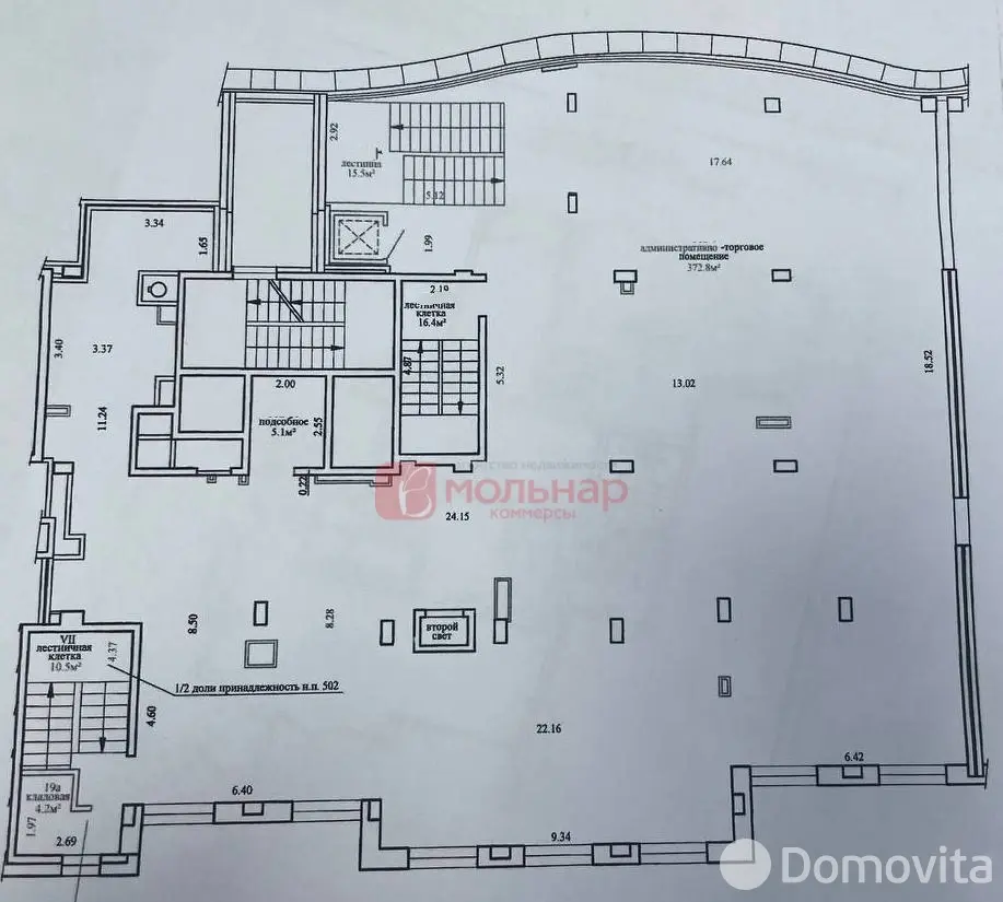 Аренда торговой точки на пр-т Победителей, д. 119 в Минске, 5738EUR, код 967538 - фото 9