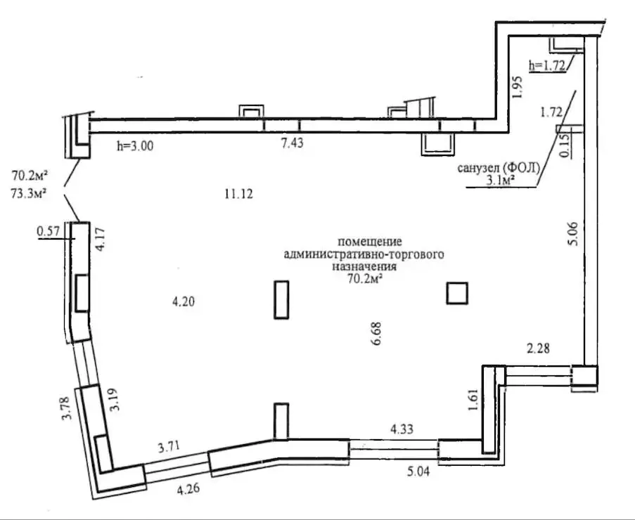 торговый объект, Минск, ул. Нововиленская, д. 61