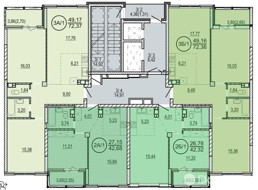 продажа квартиры, Минск, ул. Разинская, д. 4