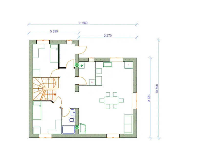 продажа дома, Зазерка, ул. Народная