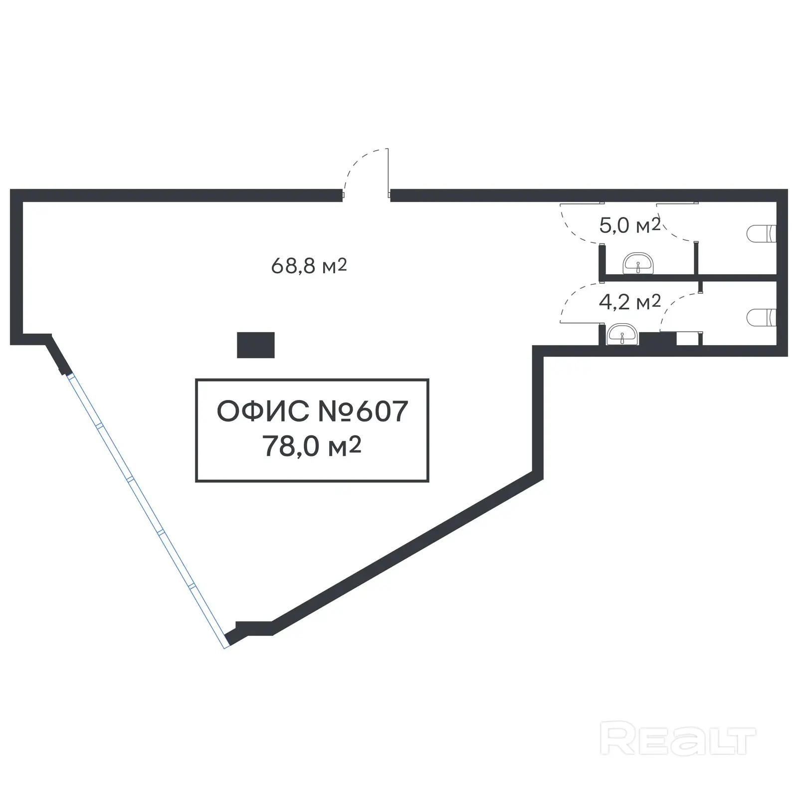 Купить офис на ул. Нововиленская, д. 27 в Минске, 140400USD, код 9428 - фото 9