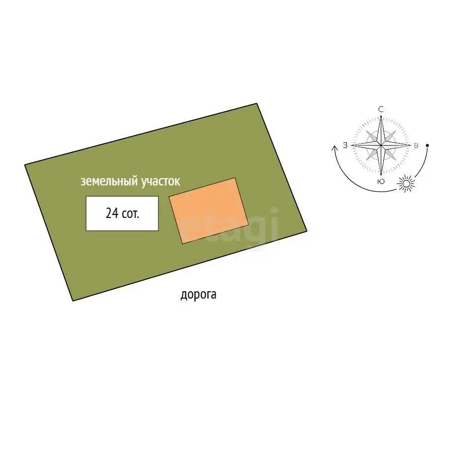 продажа дома, Вепраты, ул. Полевая, д. 1