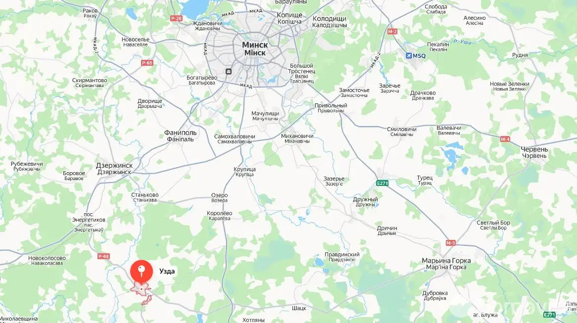 торговый объект, Узда, ул. Партизанская