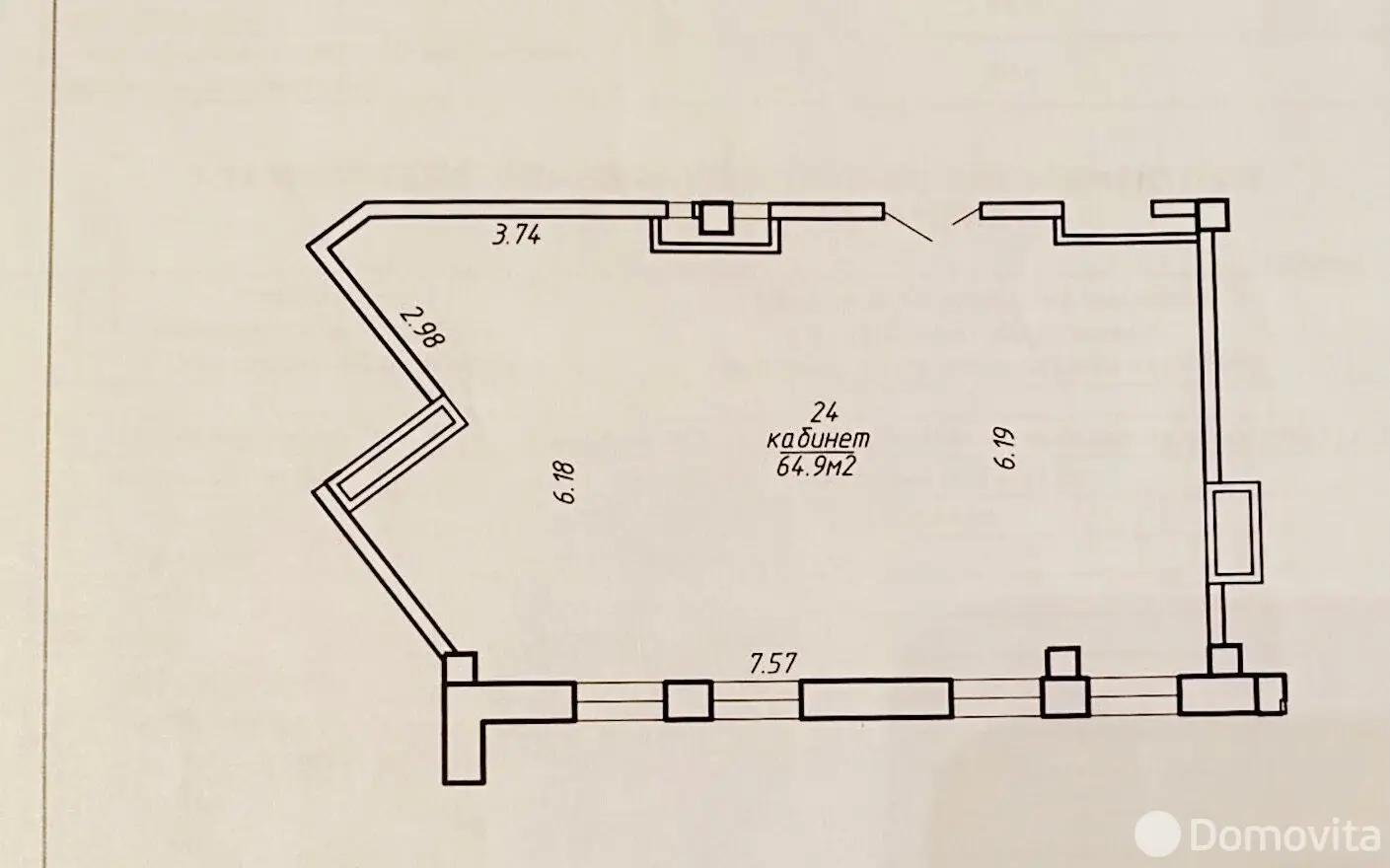 Снять офис на ул. Зыбицкая, д. 6 в Минске, 14USD, код 16036 - фото 11