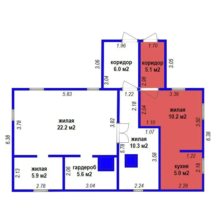 купить дом, Залесье, д. 15