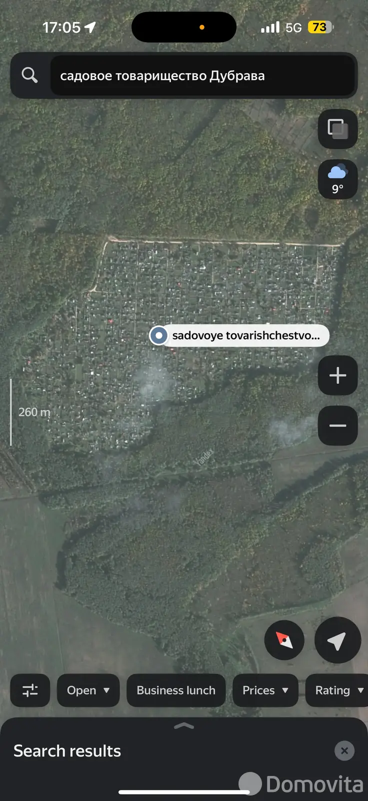 Цена продажи участка, Дубрава,