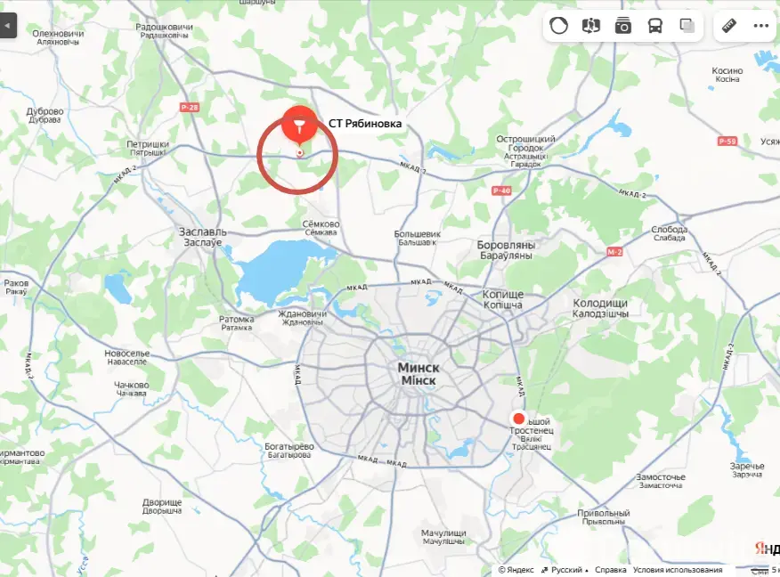 участок, Рябиновка, 