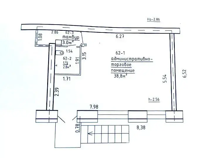 торговый объект, Борисов, ул. Чапаева, д. 27