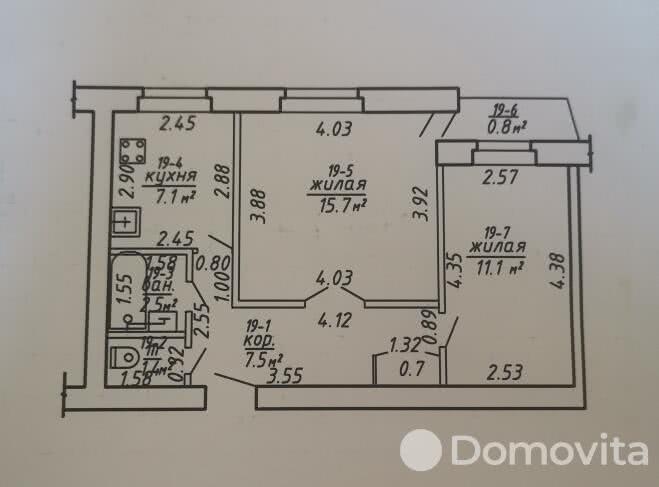 Купить 2-комнатную квартиру в Орше, ул. Владимира Ленина, д. 172, 21000 USD, код: 1029728 - фото 1