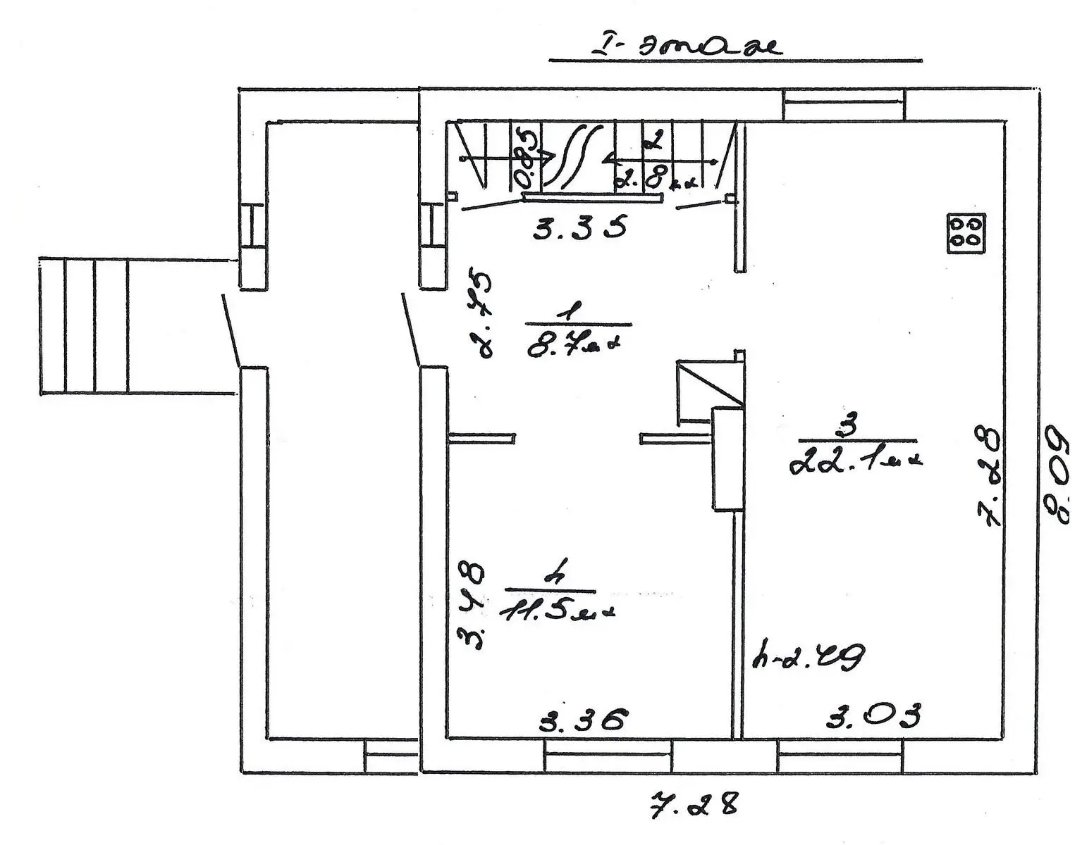 Продажа 2-этажной дачи в Сокол Минская область, 45000USD, код 184007 - фото 30