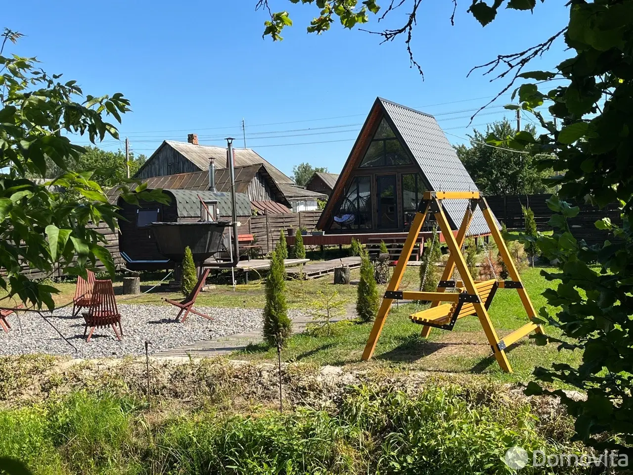 Аренда коттеджа A-frame дом