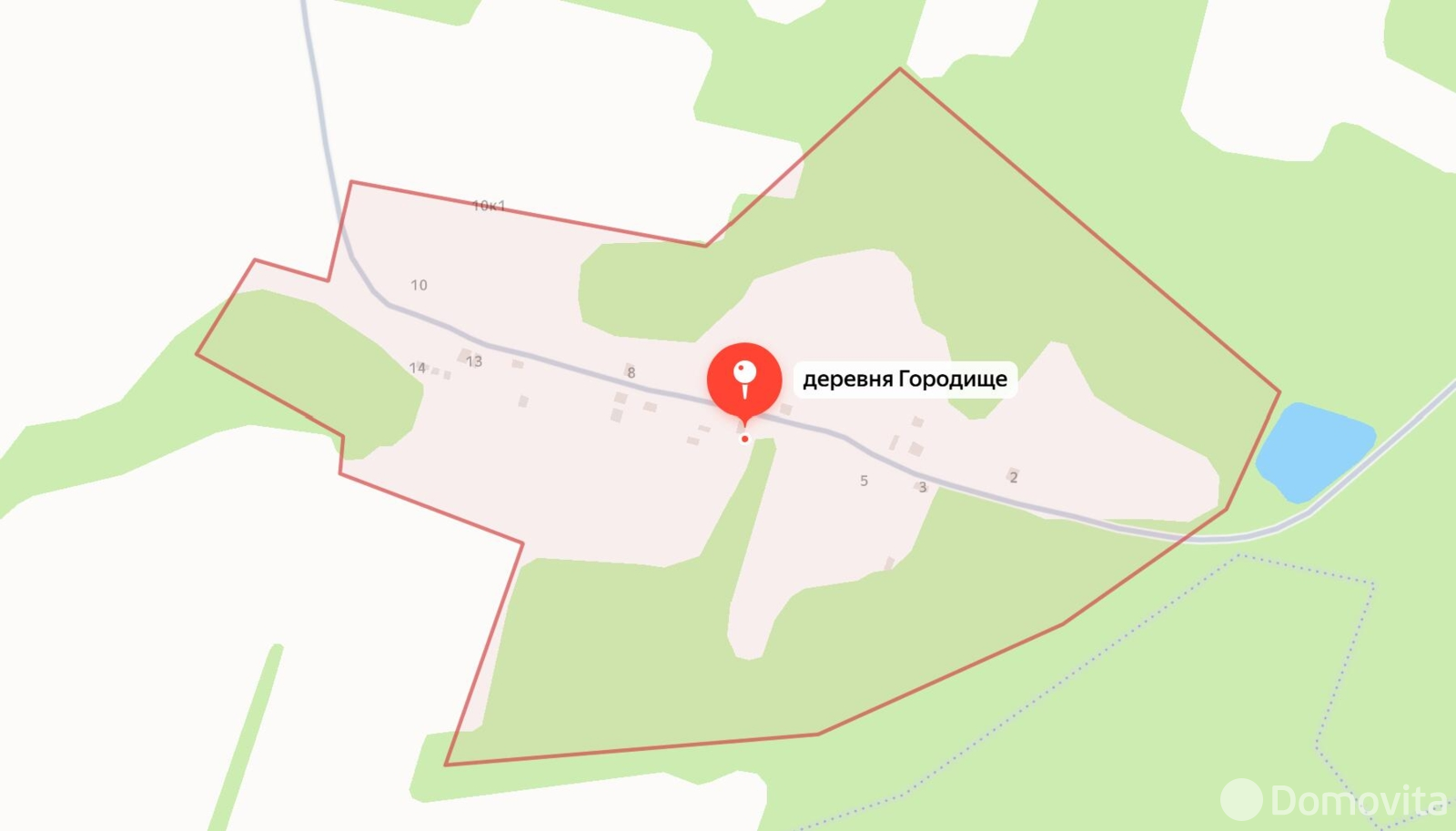 участок, Городище, , стоимость продажи 35 876 р.