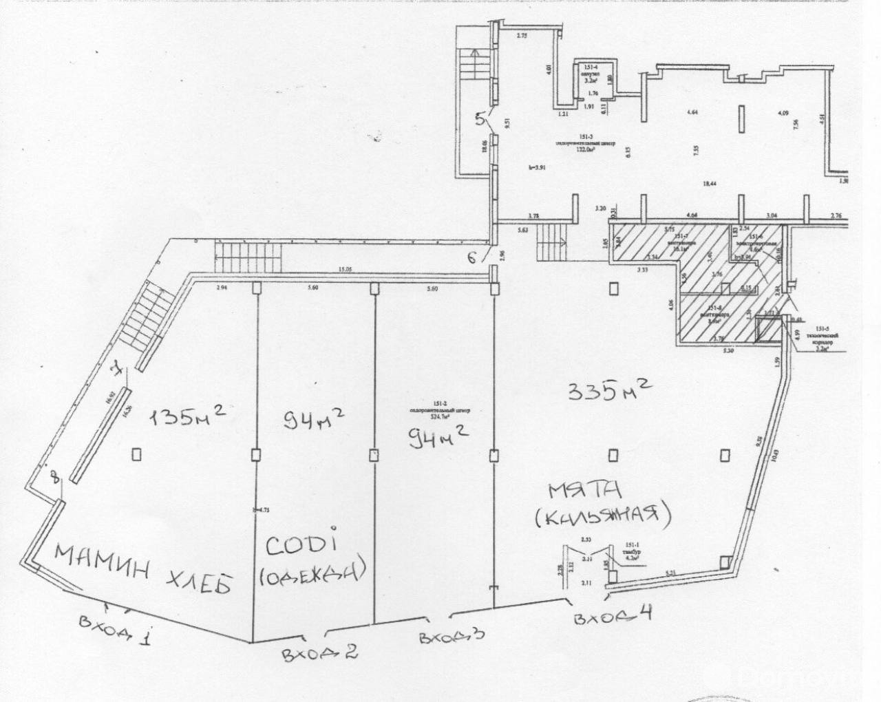 Снять торговое помещение на пр-т Мира, д. 4 в Минске, 3290EUR, код 965092 - фото 1