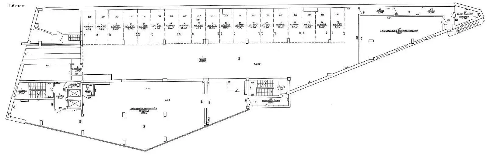 Аренда офиса на ул. Тиражная, д. 150 в Минске, 68046EUR, код 13994 - фото 41