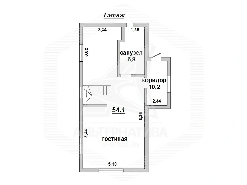 Купить 2-этажную дачу в Бресте Брестская область, 344120BYN, код 184023 - фото 42