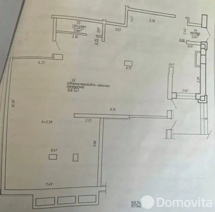 Снять торговое помещение на пр-т Победителей, д. 133 в Минске, 1819EUR, код 967744 - фото 22