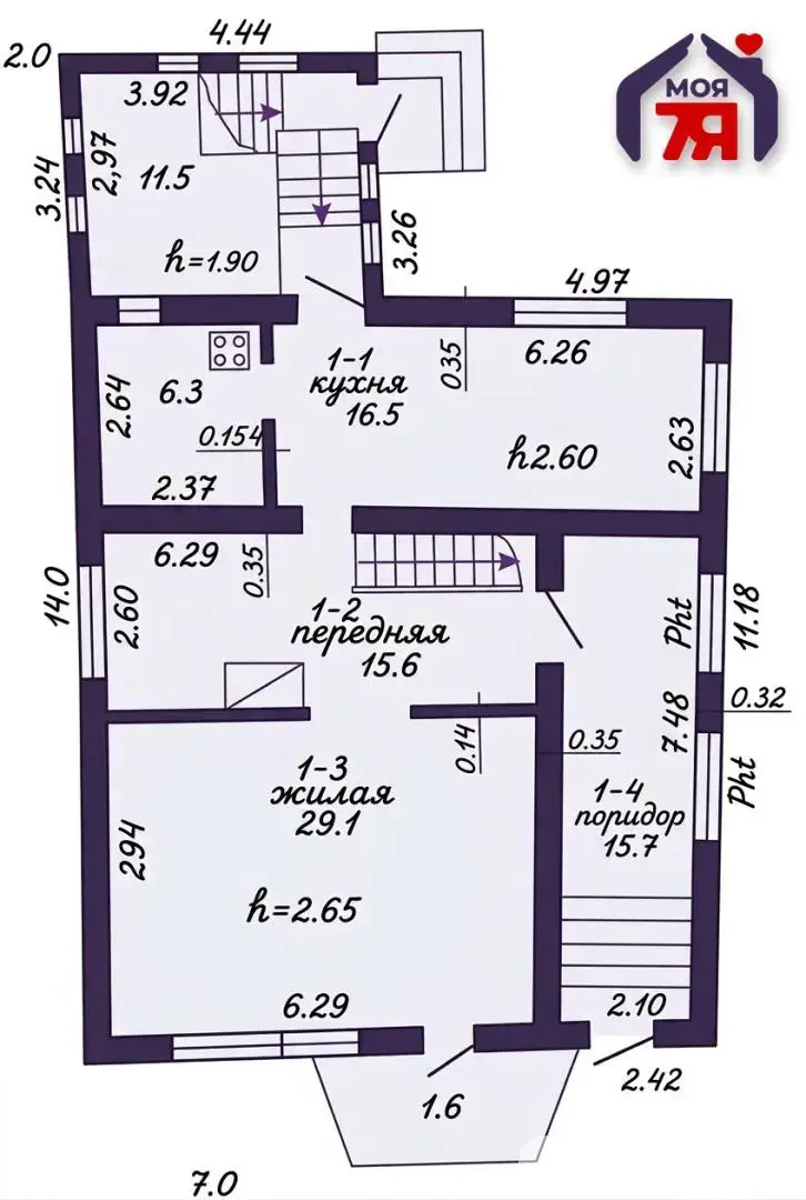 продажа коттеджа, Старобин, ул. Пушкина