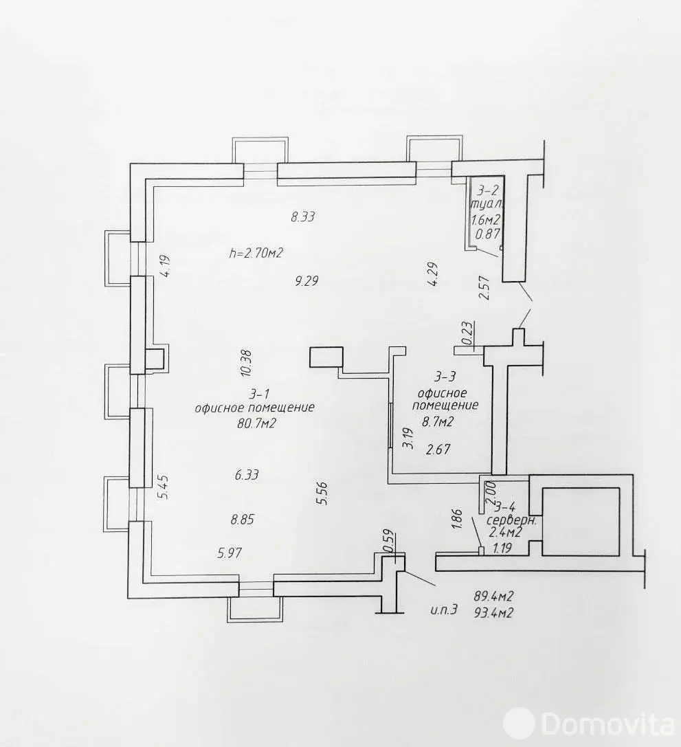 Купить офис на ул. Кабушкина, д. 66 в Минске, 78500USD, код 8109 - фото 2