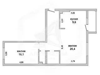 2-комнатная квартира, Брест, ул. Васнецова