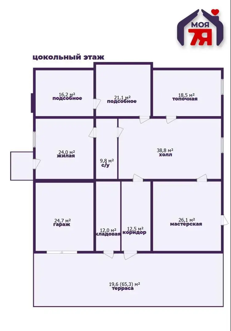 Цена продажи дома, Погребище, ул. Набережная