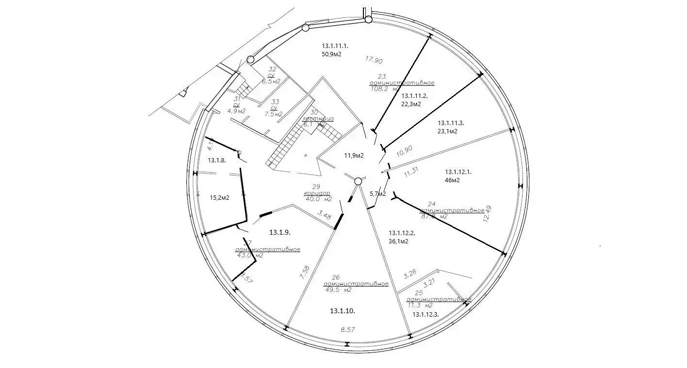 Купить офис на ул. Домбровская, д. 9 в Минске, 946800USD, код 9342 - фото 13