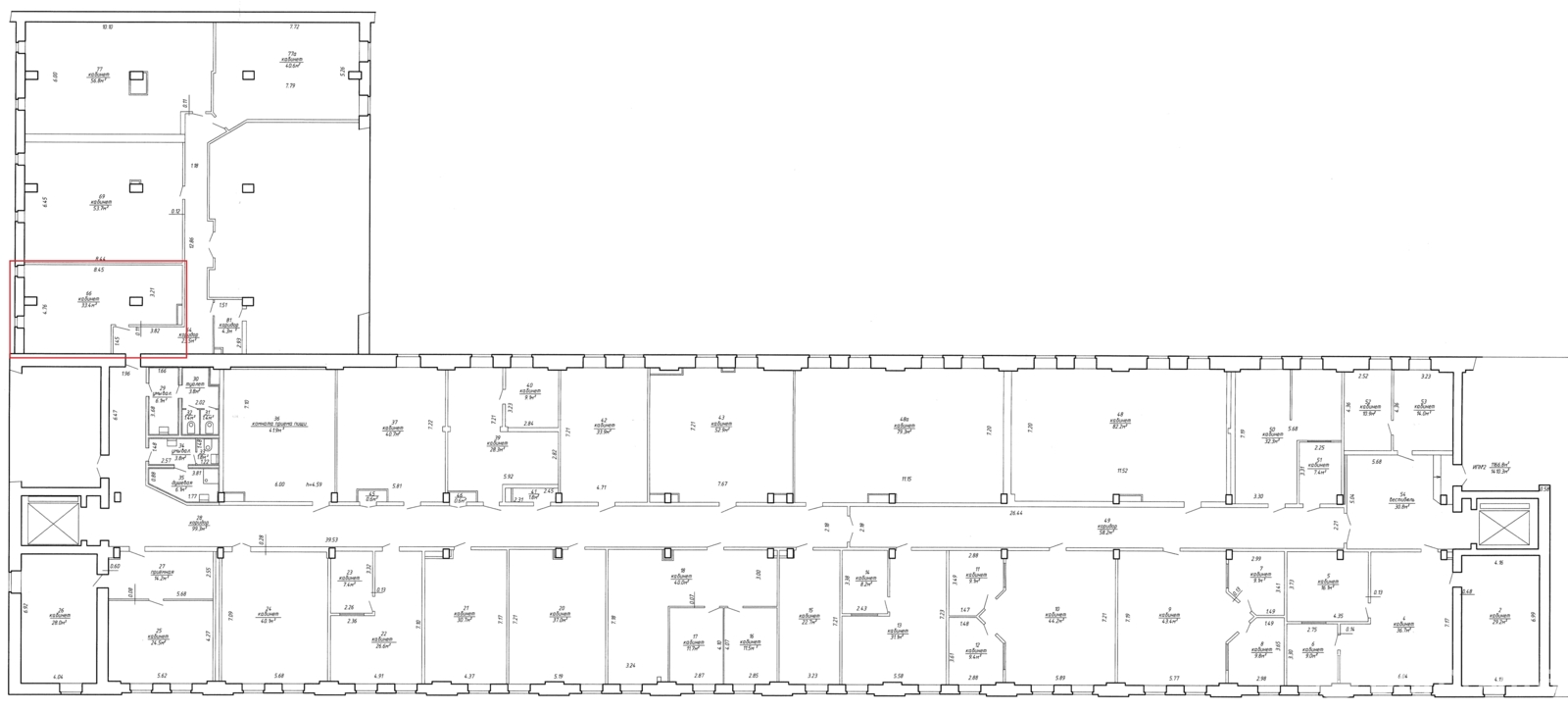 Цена аренды офиса, Минск, ул. Фабрициуса, д. 8/Б
