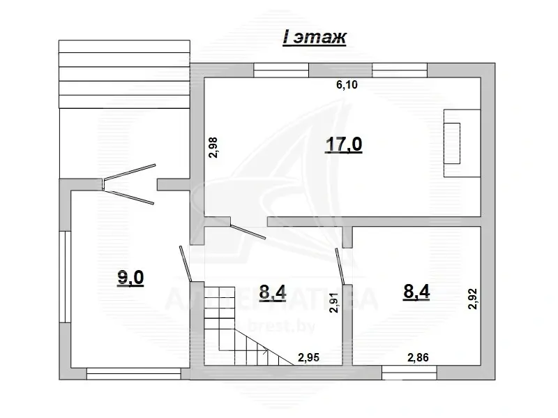 Продажа 2-этажной дачи в Витамин-1987 Брестская область, 144123BYN, код 184932 - фото 13