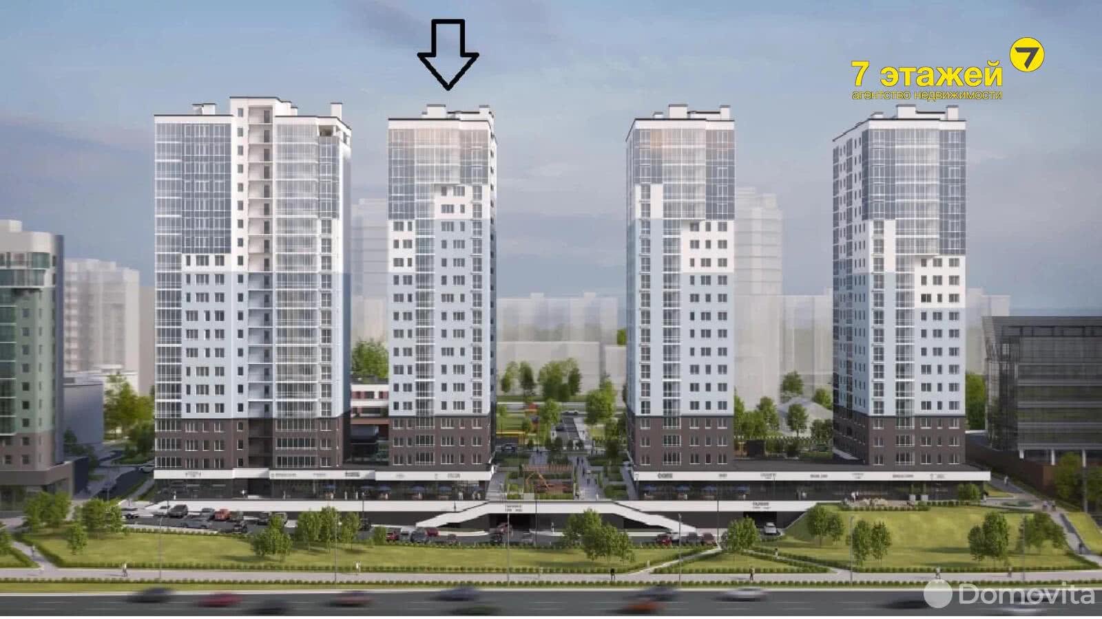 Купить 3-комнатную квартиру в Минске, пр-т Дзержинского, д. 21, 155000 USD, код: 1054889 - фото 1