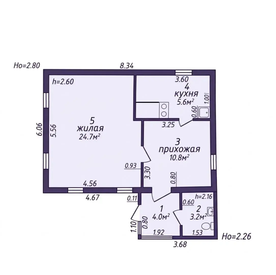 коттедж, Малые Ляды, ул. Полевая 