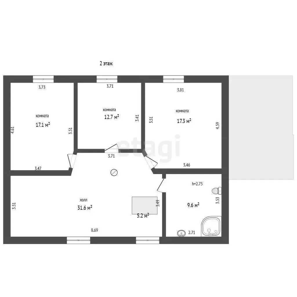 Цена продажи дома, Чурилы, 