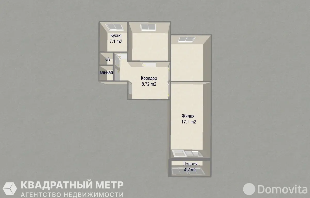 комната, Минск, ул. Алеся Бачило, д. 2, стоимость продажи 78 244 р.