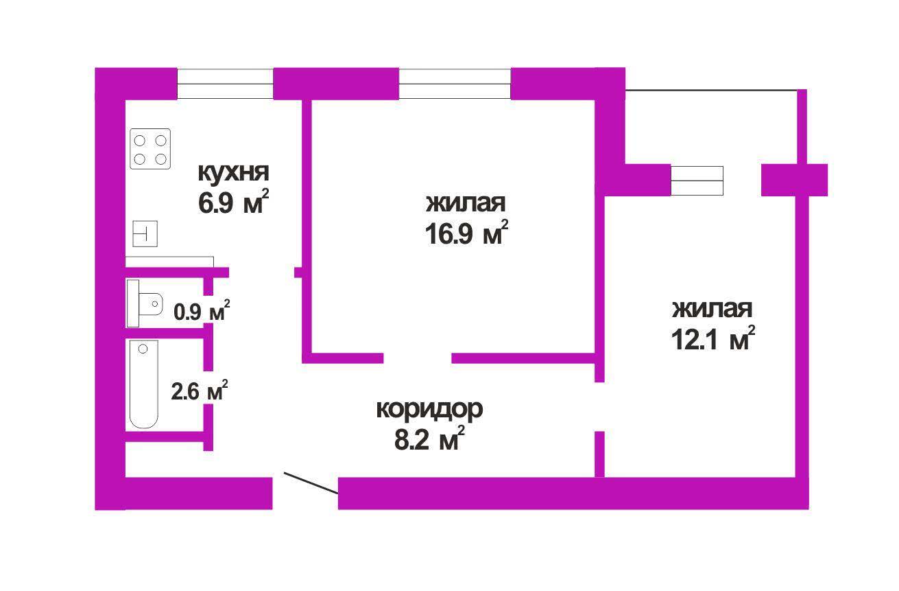 квартира, Жодино, ул. 8 Марта, д. 9/а 