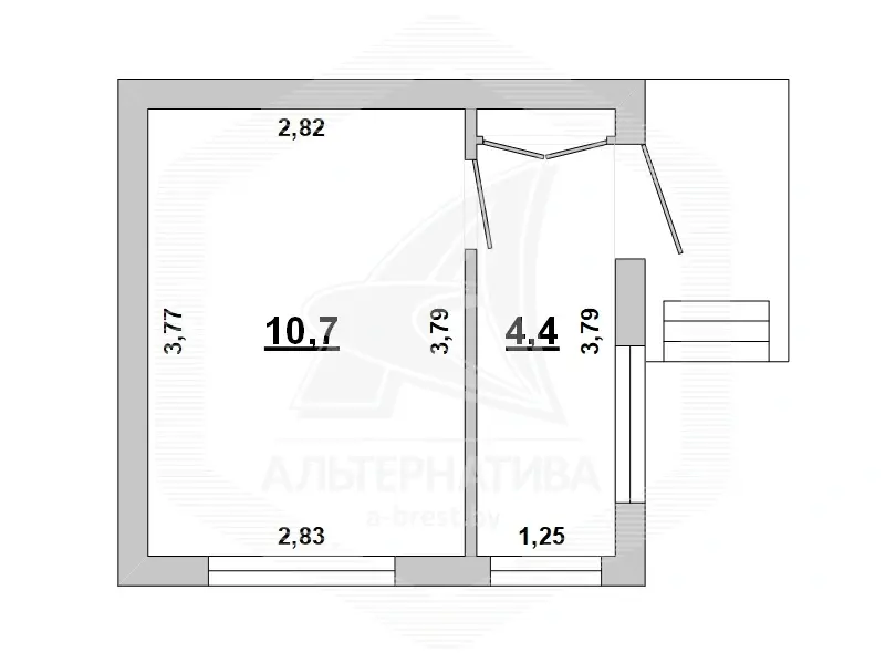 Купить 1-этажную дачу в Бресте Брестская область, 20900USD, код 182262 - фото 26