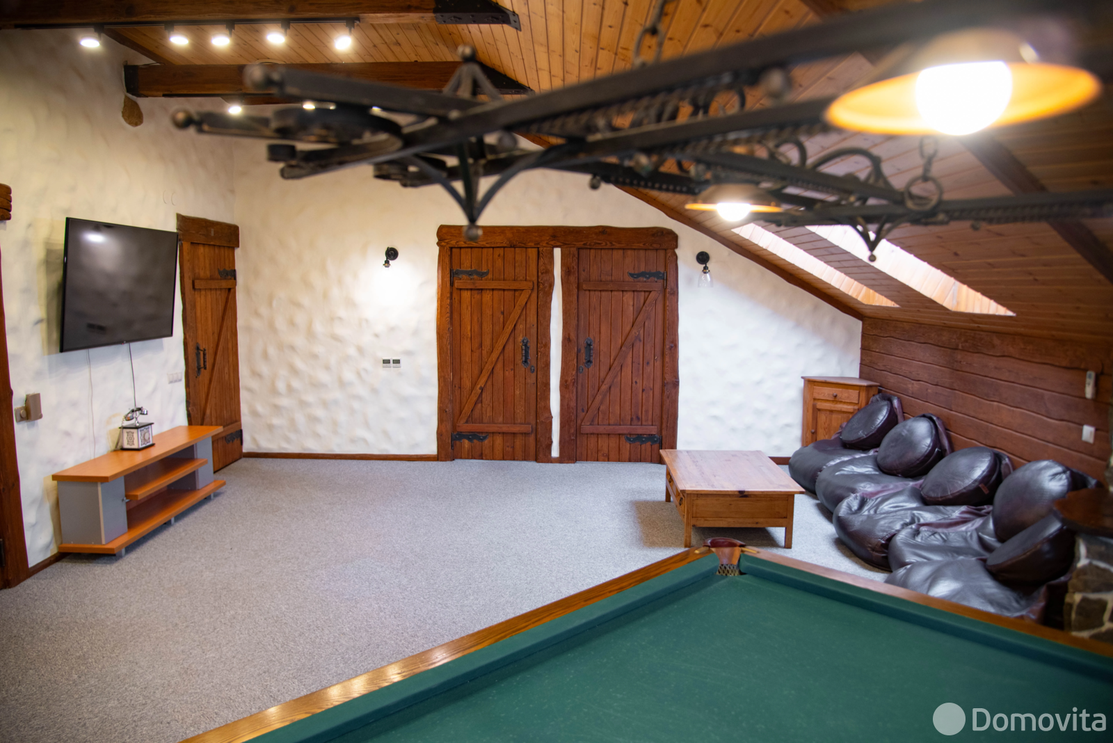 Коттедж Премиум-дом для отдыха с сауной, бассеином и бильярдом на сутки в Минске пер. Радашковский, д. 12, 700BYN, код 1356 - фото 20