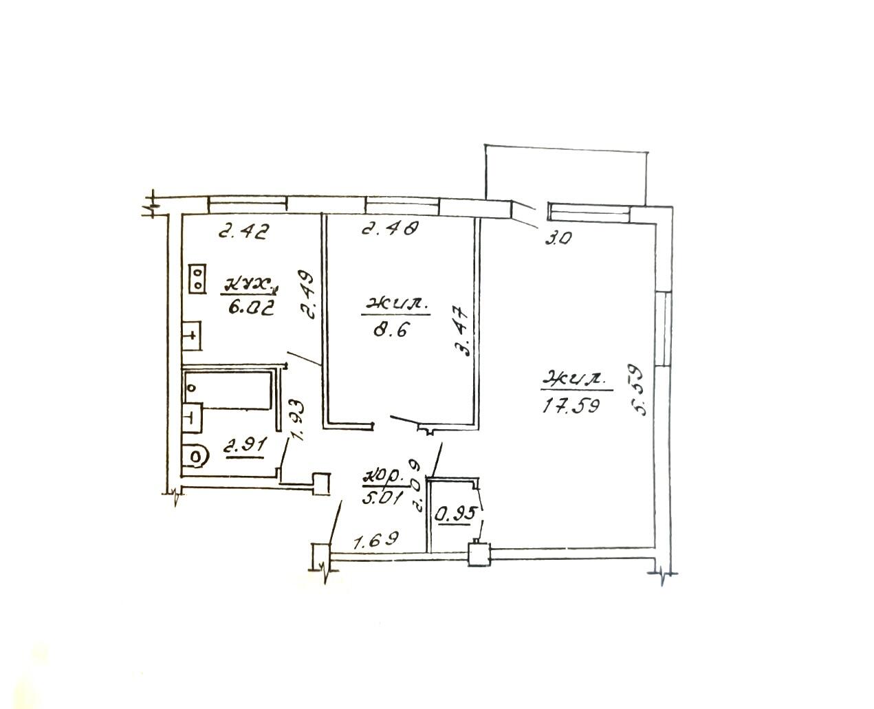 Стоимость продажи квартиры, Могилев, пр-т Мира, д. 15