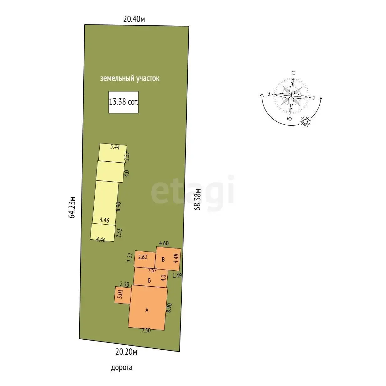 Стоимость продажи коттеджа, Волковыск, ул. Воля