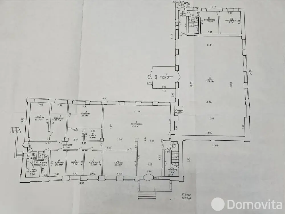 Купить офис на ул. Лазо в Витебске, 1000000USD, код 8415 - фото 19