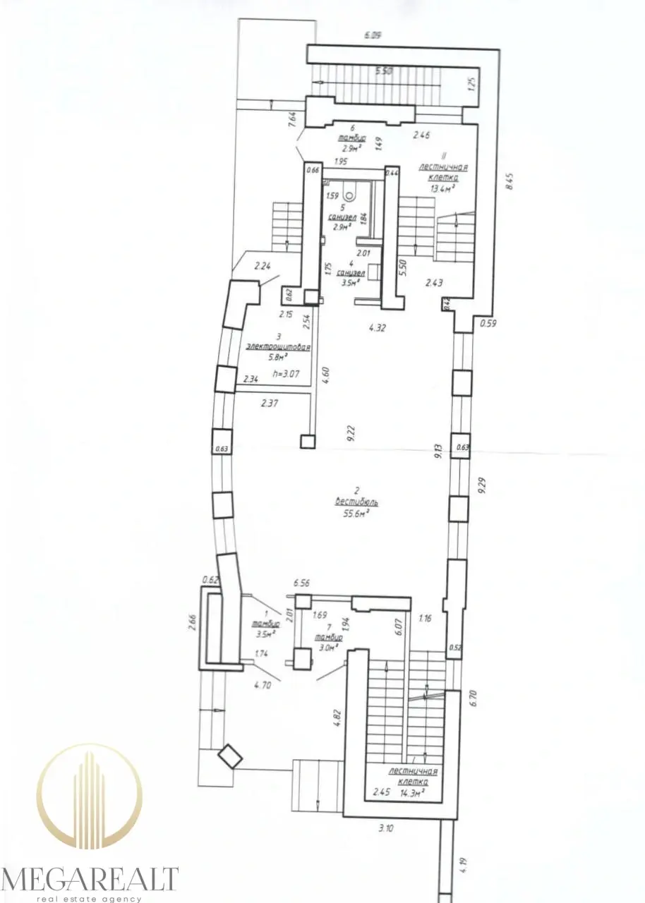 Аренда офиса на ул. Марьевская, д. 5А в Минске, 556USD, код 15357 - фото 23