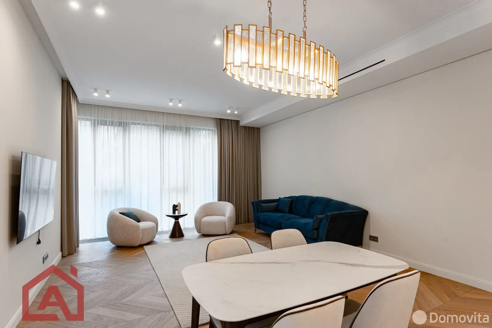 Снять 3-комнатную квартиру в Минске, ул. Киселева, д. 6Д, 3000USD, код 149475 - фото 1