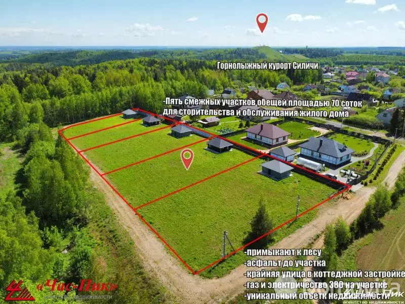 купить участок, Силичи, 