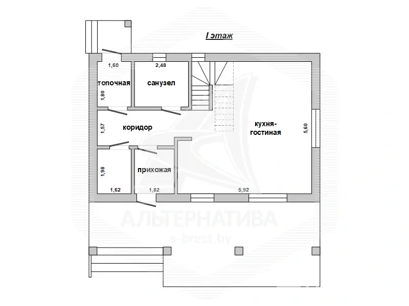 Купить 1-этажную дачу в Ветеран-3 Брестская область, 38000USD, код 172004 - фото 18