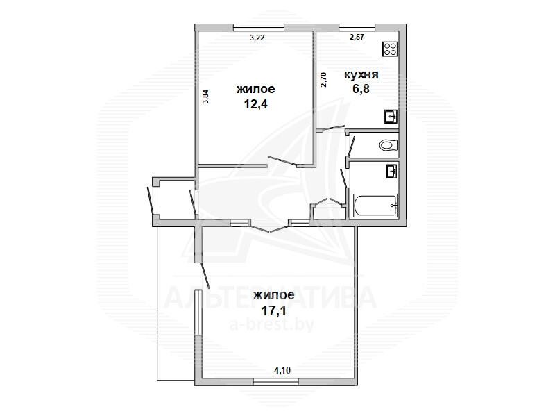 Купить 2-комнатную квартиру в Страдечи, , 15500 USD, код: 690956 - фото 5